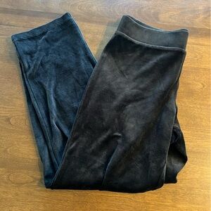Brand New with Tags Talbots Black Velour Pants - Petite Medium - NWT
